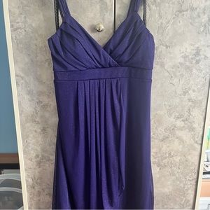 Purple Shimmery Dress